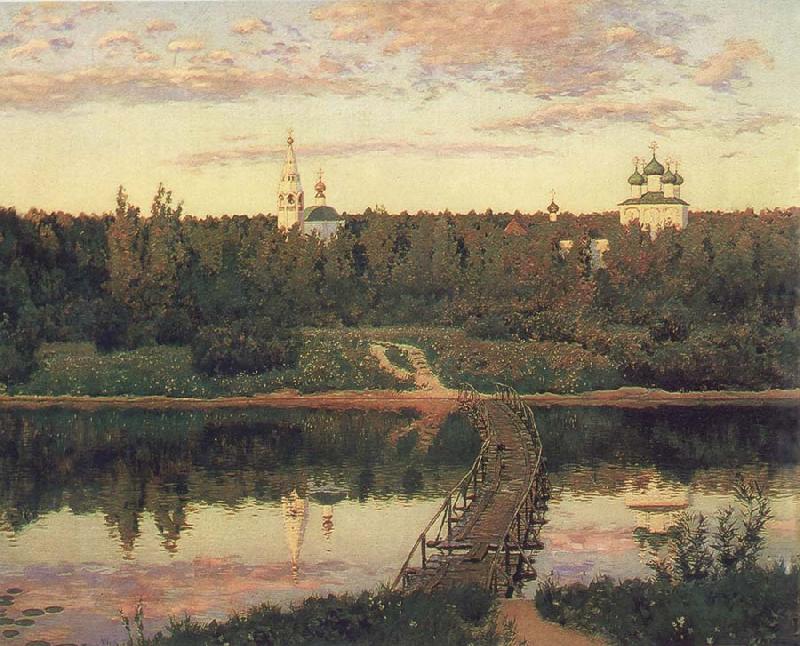 Isaac Ilich Levitan The Quiet Monastery oil painting image